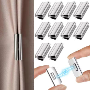 Magnetic Curtain Closure (10 জোড়া)