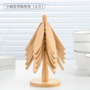 Bamboo Trivet Set (wood Color)