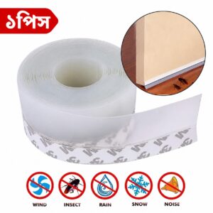 Silicone Door & Window Gap Sealing Strip (5 Meter/ 16.4 foot)